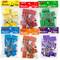 JAM Paper Large 1.5" Colorful Binder Clips, 6 Packs of 12